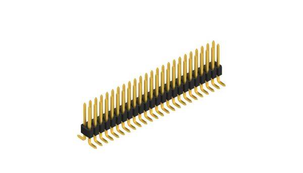 Fischer Elektronik Stiftlist (standard) Antal serier: 2 SLVW4SMD04848G 10 st-0