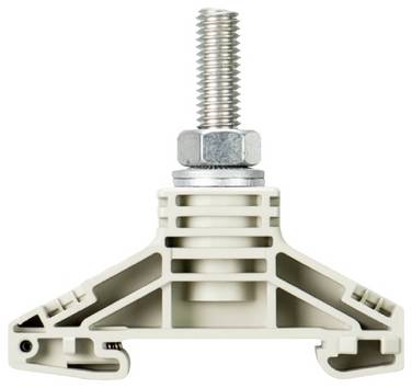 Wieland Electric 32.540.0053.0 Bultklämma 25 mm Bultanslutning  Grå 25 st Piece