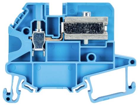 Wieland Electric 58.504.6155.0 Klämma till neutralledning 6 mm   Blå 100 st Piece