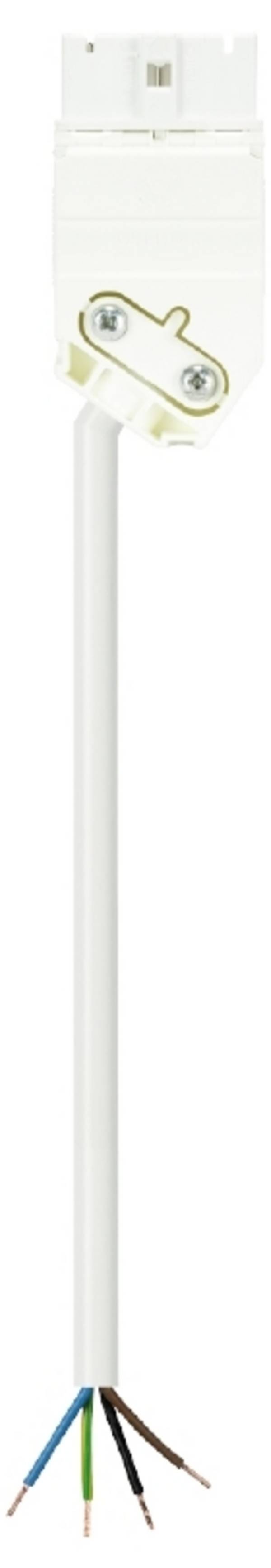 Wieland Electric 91.207.1004.2  Anslutningskabel  Vit 1 m
