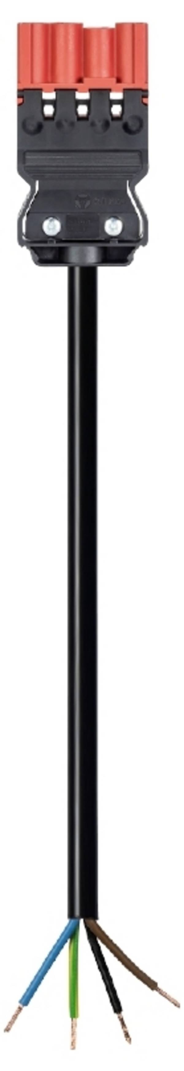 Wieland Electric 92.207.7064.0  Anslutningskabel  Svart 7 m