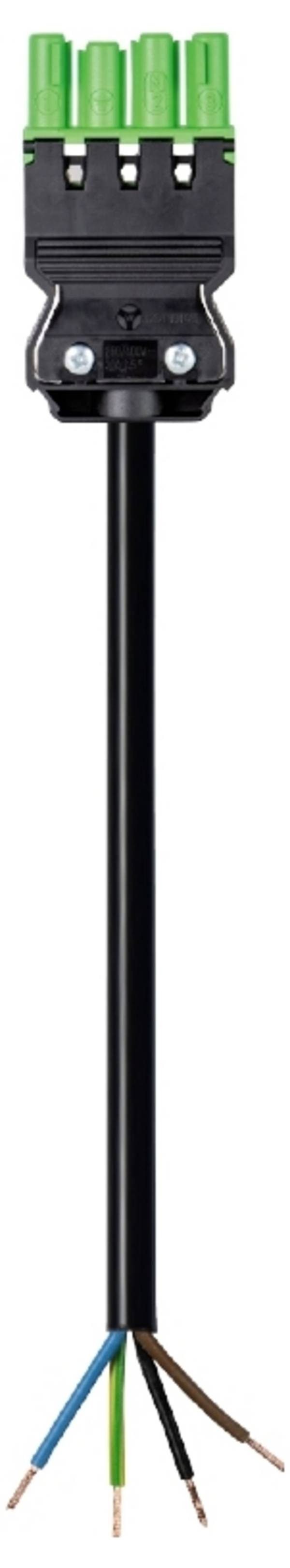 Wieland Electric 92.207.8003.7  Anslutningskabel  Svart 8 m
