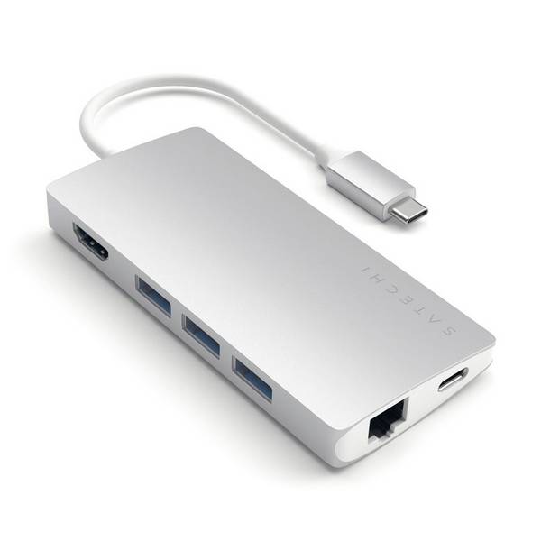 Satechi USB-C®-dockningsstation ST-TCMA2S