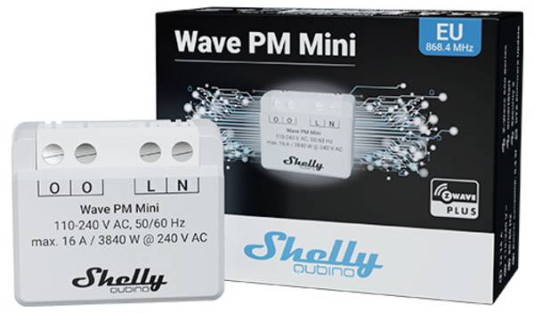 Shelly Shelly Qubino Wave PM Mini  Smart relä  Z-Wave