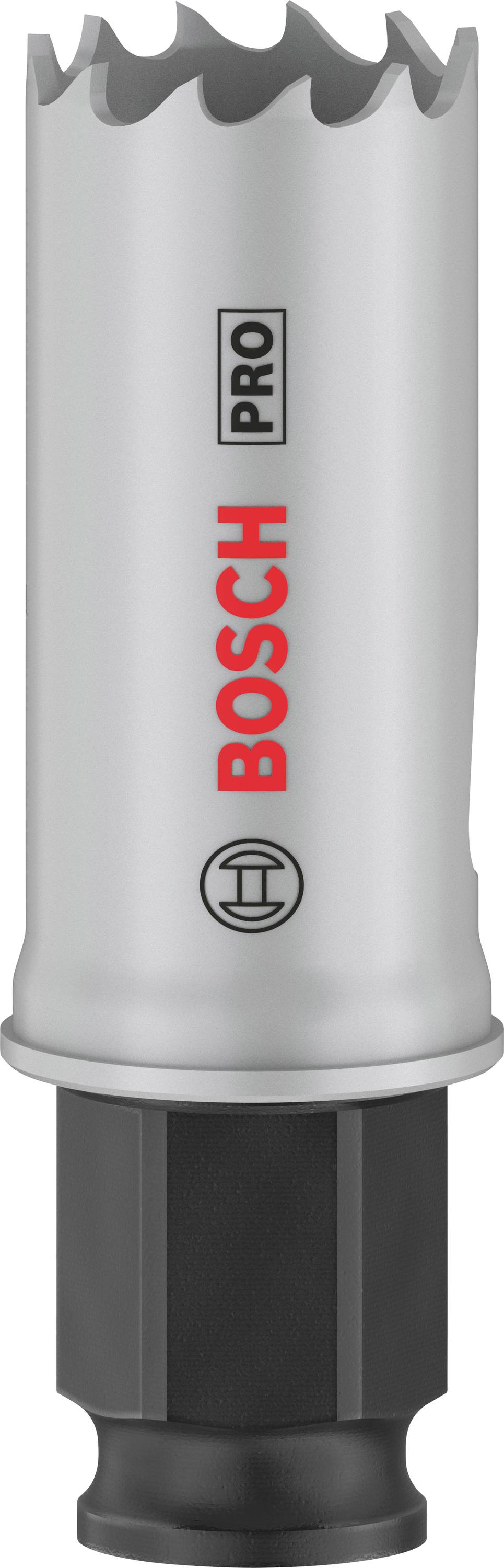 Borr: Metallkonstruktion med rött 'Bosch Pro'-logo, lämplig för professionella användningsområden.