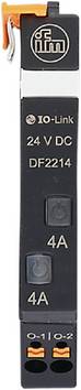 IO-link säkringsmodul DF2214 ifm Electronic Driftspänning: 24 V/DC  (B x H x D) 80 x 12.5 x 98.5 mm LED-visning 1 st