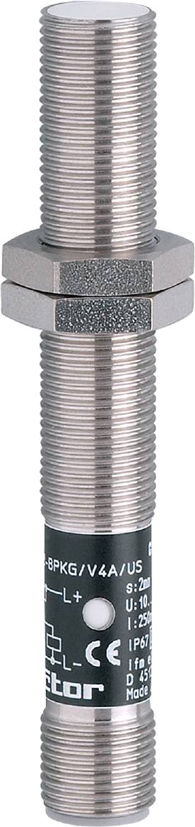 Närbild av en metallgängskruv med detaljerade gängor.