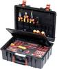 Wiha Set L Mechatronik 62tlg 45833 Elektriker, Hantverkare, Lärling, Professionell, VDE Verktygsväska med utrustning 62 delar (B x H x D) 457 x 183 x 367 mm