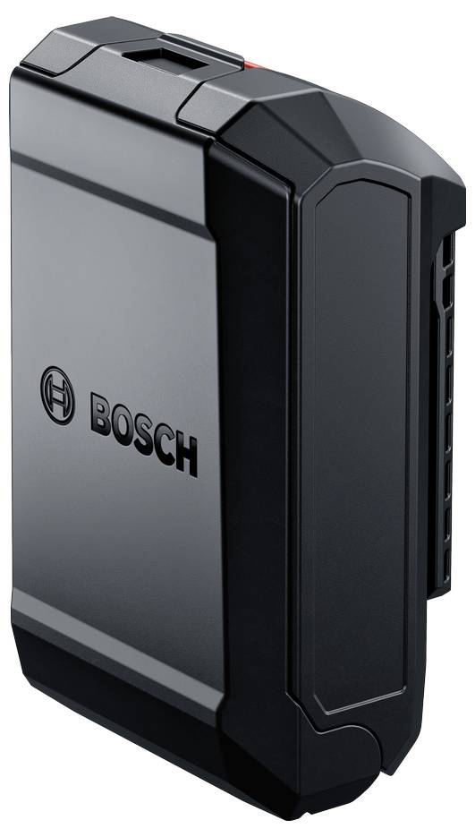 Svart Bosch-batteri med rektangulärt hölje och karakteristisk logotyp på sidan, lämplig för elverktyg.