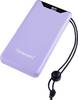 Intenso F10000 Powerbank 10000 mAh Quick Charge, Power Delivery LiPo USB-A, USB-C® Lila Statusindikering