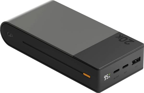 GP GPACCM20C000 Powerbank 20000 mAh LiPo USB-A, USB-C® Grå