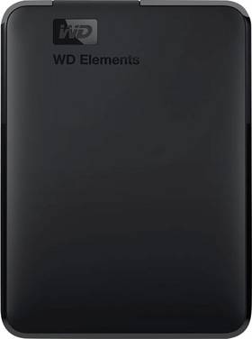 WD Elements Portable 6 TB  Extern hårddisk 2.5" USB 3.2 Gen 1, Micro USB 3.0 Svart WDBHJS0060BBK-WESN