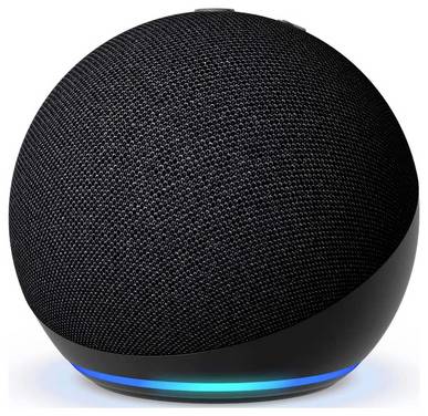 amazon echo Dot (5. Generation) Röststyrd assistent Svart