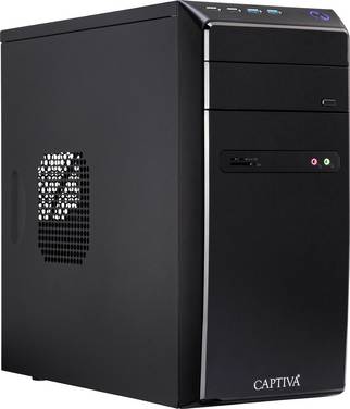 Captiva Desktop PC Power Starter I80-374 Intel® Core™ i5 i5-14400 4.7 GHz 32 GB RAM 2 TB SSD Intel UHD-grafik Win 11 Home 80374