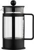 bodum BRS/PL PRESS KENYA Kaffeberedare Transparent, Svart Kapacitet Koppar=3 Glaskanna