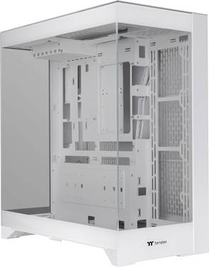 Thermaltake CTE E550 TG Snow White Midi-Tower Datorchassi  Snövit