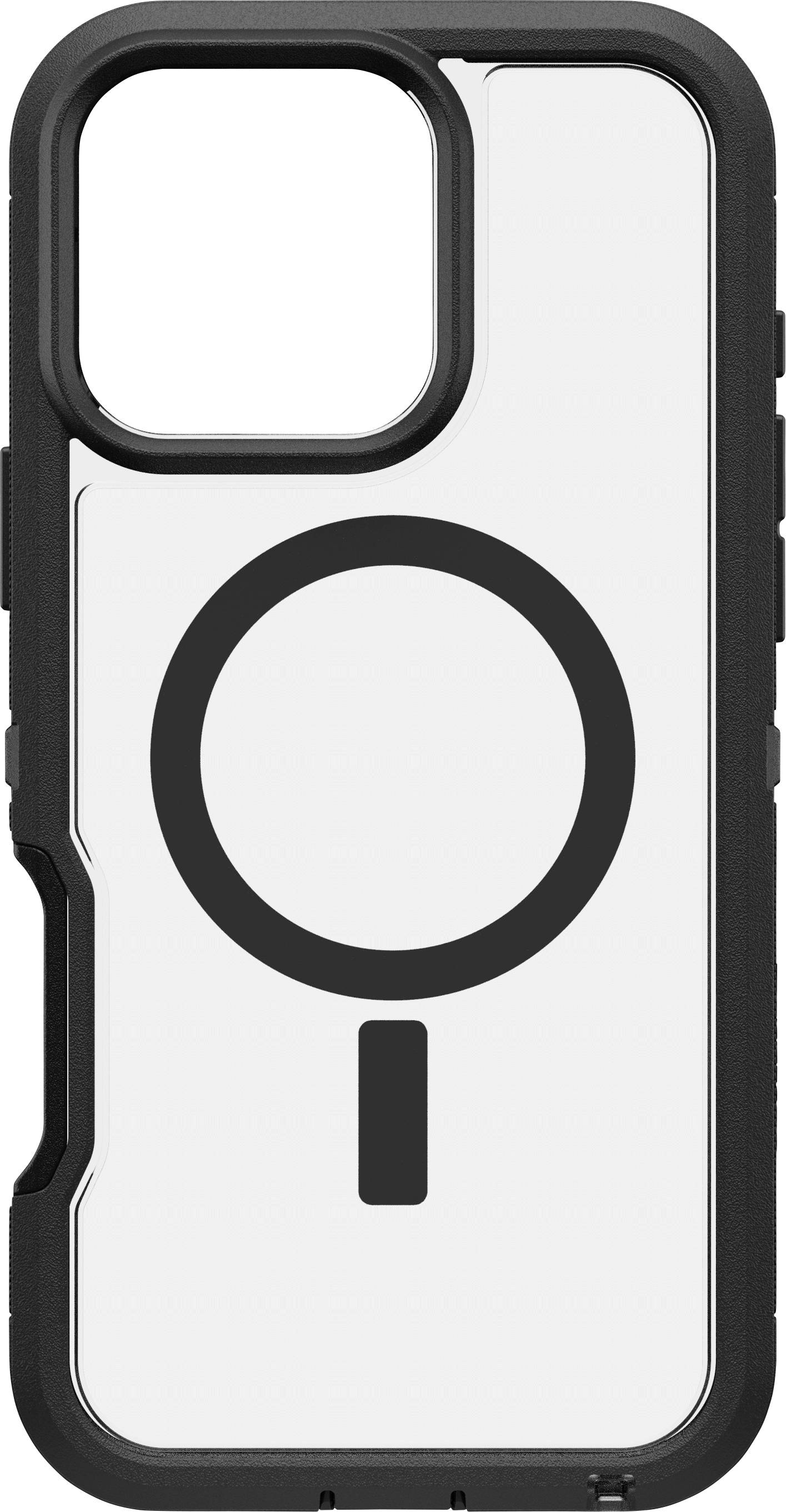 Otterbox Defender XT Backcover Apple iPhone 16 Pro Max Svart, Transparent MagSafe-kompatibel, Stöttålig 77-96127