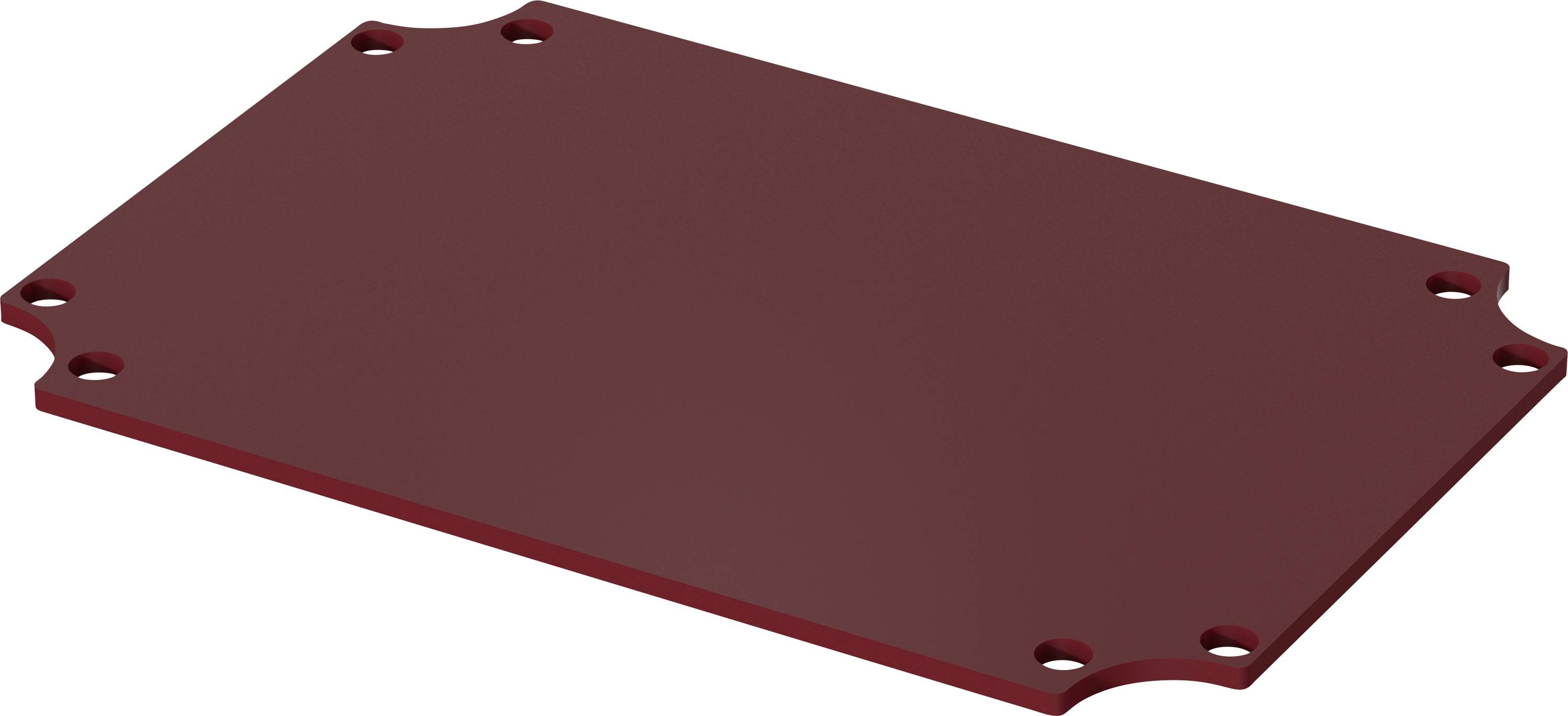 Bopla BoVersa BOV M 1209 für Alu Mounting plate Laminerat papper (L x B x H) 76 x 113.30 x 2 mm 1 st Piece