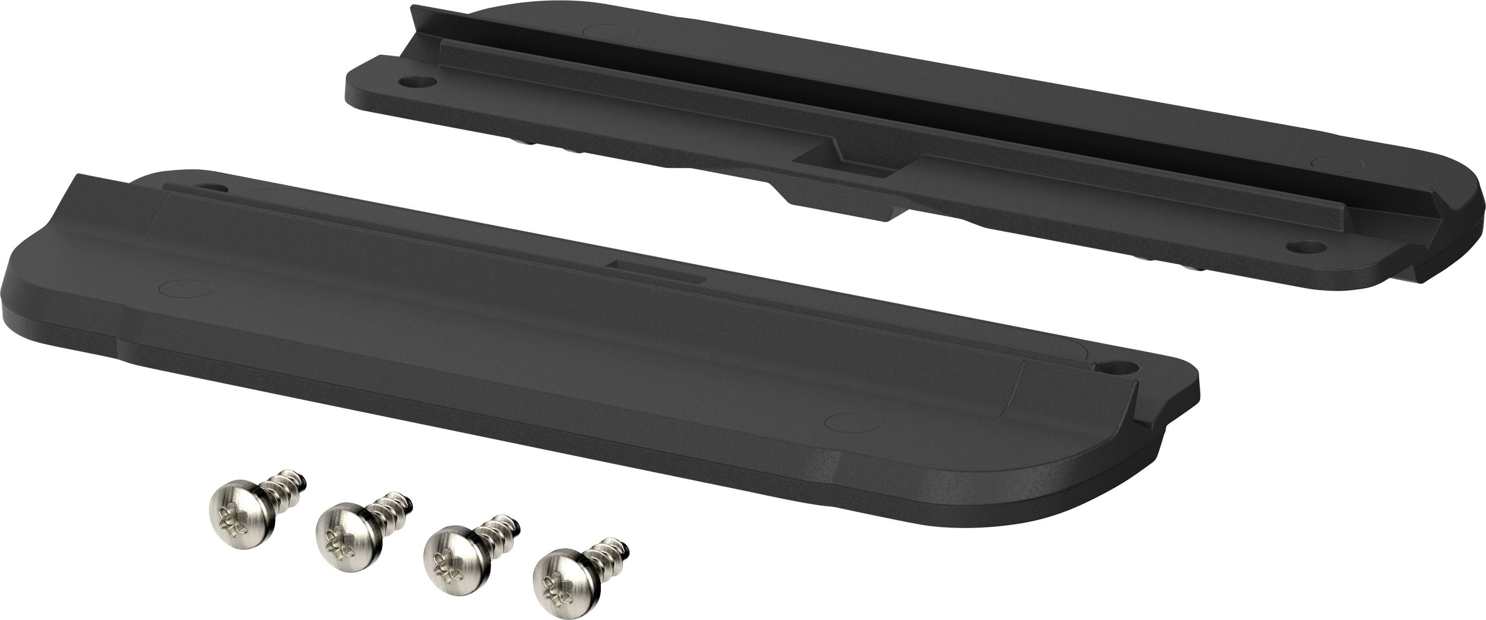 Bopla BoVersa BOV 14 WL 9005 Väggbefästningselement Polykarbonat Svart (RAL 9005) (L x B x H) 105.30 x 34.60 x 4.50 mm 2 st