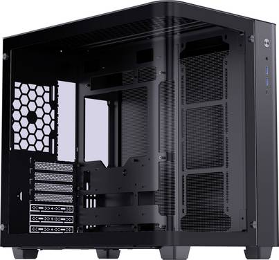 Jonsbo TK-3 Midi-Tower Datorchassi Svart