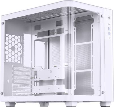 Jonsbo TK-3 Midi-Tower Datorchassi  Vit