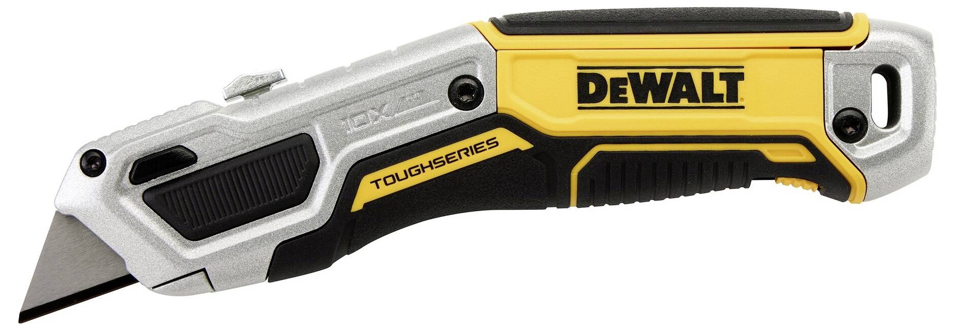 Ett gult och svart universalkniv från märket DeWalt.