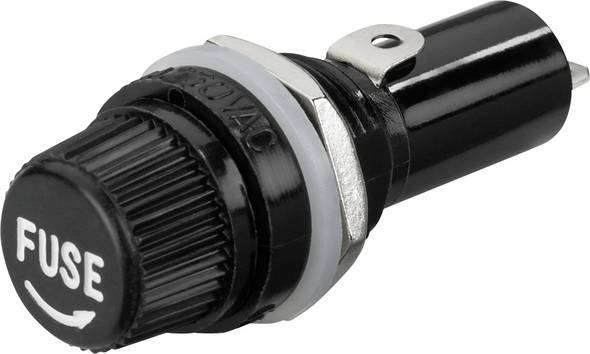 Monacor  0031050  TC-2510L  Säkringsinsats    Passar till Säkring 6.3 x 32 mm  10 A  50 V  1 st
