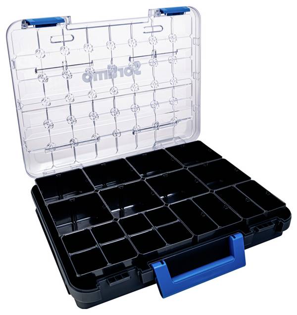 Sortimo T-BOXX 320 6000015478 Transportväska Polypropolene (PP), Polykarbonat, ABS plast (B x H x D) 444 x 81 x 358 mm