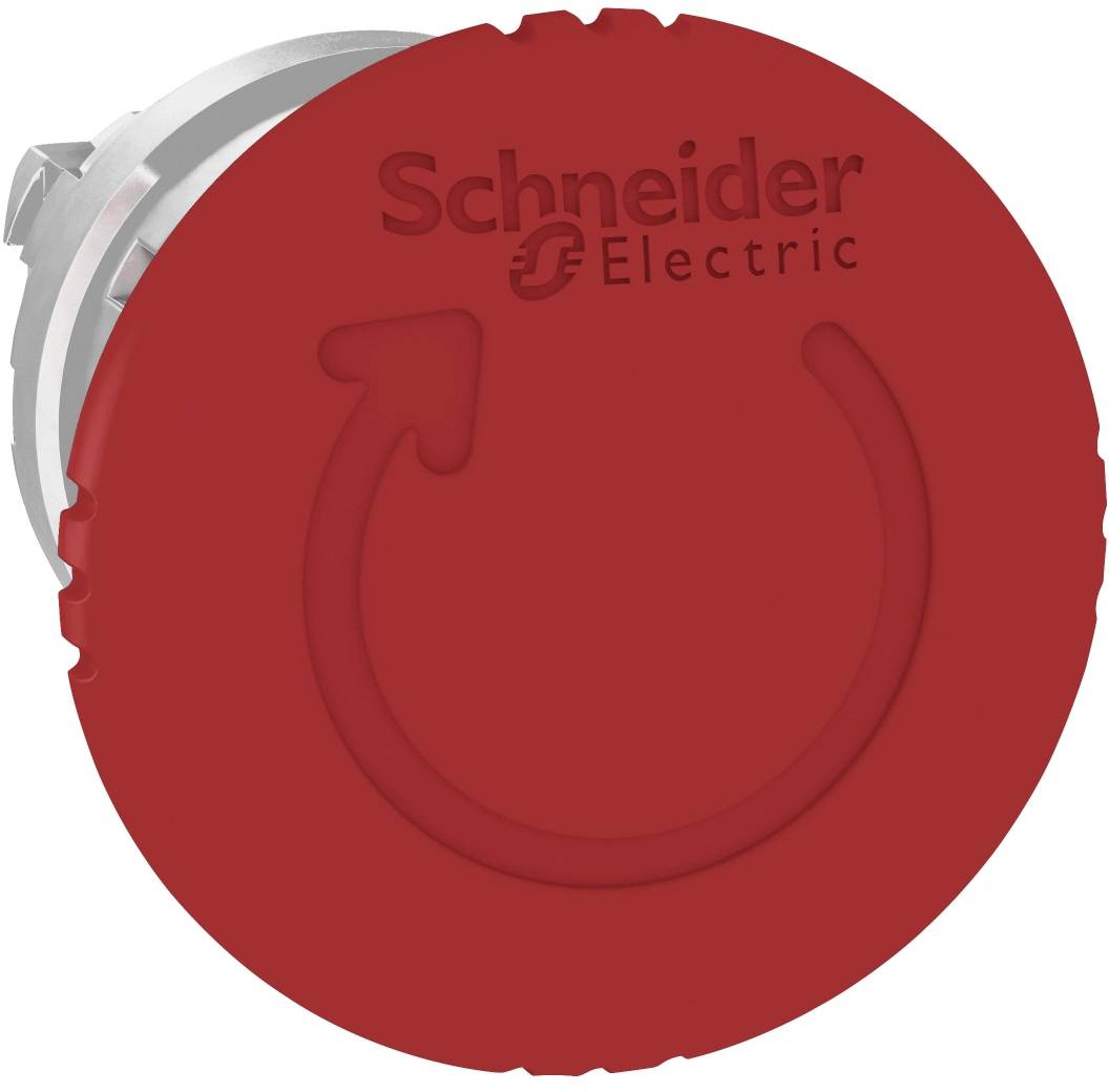 Schneider Electric ZB4BS844TQ ZB4BS844TQ Nödstoppsbrytare, Frontpanel för nödstopp Nöd Vridströmbrytare Röd Vrid-upplåsn-9
