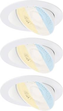 Paulmann 92254 Aumus LED-inbyggnadsbelysning   LED  5 W Vit