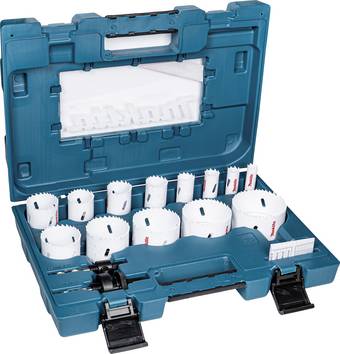 Makita D-63993 D-63993 Hålsågset  16 mm, 19 mm, 22 mm, 25 mm, 32 mm, 35 mm, 37 mm, 44 mm, 51 mm, 57 mm, 64 mm, 68 mm, 76 mm  1 st