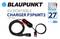 'Laddstation BLAUPUNKT EV P3P6MT2, portabel, Typ 2-kontakt. Grundat 1924, Tyskland. Varumärke med 27 månaders garanti.'