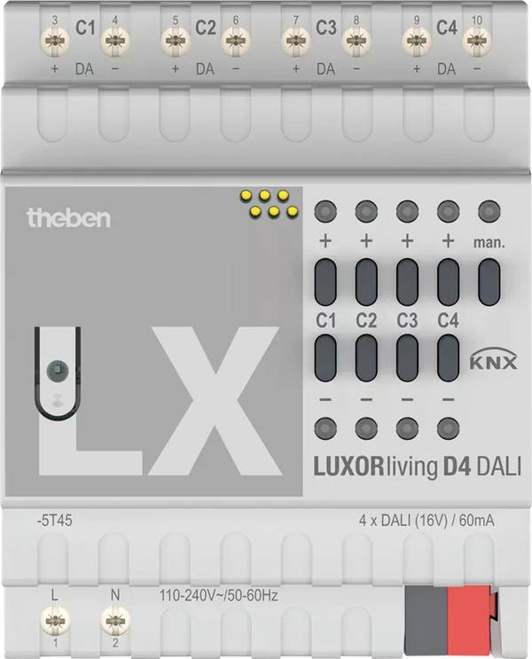 Theben DALI LUXORliving D4 DALI DALI-ställdon