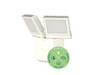 Theben theLeda S17-100L WH 1020602 LED-utomhusväggbelysning 17 W