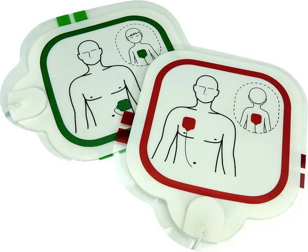 Primedic HeartSave Y/YA Multifunktions-Esatzelektrode für Kinder & Erwachsene DEFI-ersättningselektroder