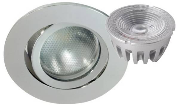 Megatron MT75407 MT75407 LED-inbyggnadsbelysning   Ljusfärg: Vit