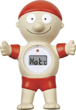 TFA Dostmann BADEMEISTER Pooltermometer Röd 30.2032.05