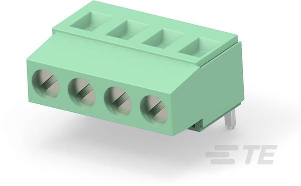 TE Connectivity 282851-8 Kopplingsklämma Flexibel: 0.05-3 mm² Styvhet: 0.05-3 mm² Antal poler: 8 1 st Grön Box