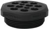 LAPP SKINTOP® MULTI-M 40X1,5 / 2X1-4+10X2-6 MM Multipel kabelgenomföringsplatta UV-beständig, Halogenfri Monteringshål diameter 40 mm Kläm-Ø (max.) 6 mm 1 st