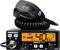 CB-radio 'President Teddy II +', visar frekvensen '40' och läget 'AM'. Mikrofonen ligger ovanpå.
