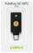 YubiKey 5C NFC FIPS på förpackningen. En svart autentiseringsnyckel med USB-C-anslutning från Yubico, idealisk för säkerhet.