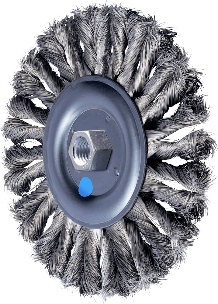 PFERD TOOLS HÄST PFERD TROBUNSTE släpande RBG HD Ø 178x13 mm M14 rostfri tråd-Ø 0,35 mm vinkelslip POS RBG 17813/M14 CT INOX 0,35 HD 43317039 1 st