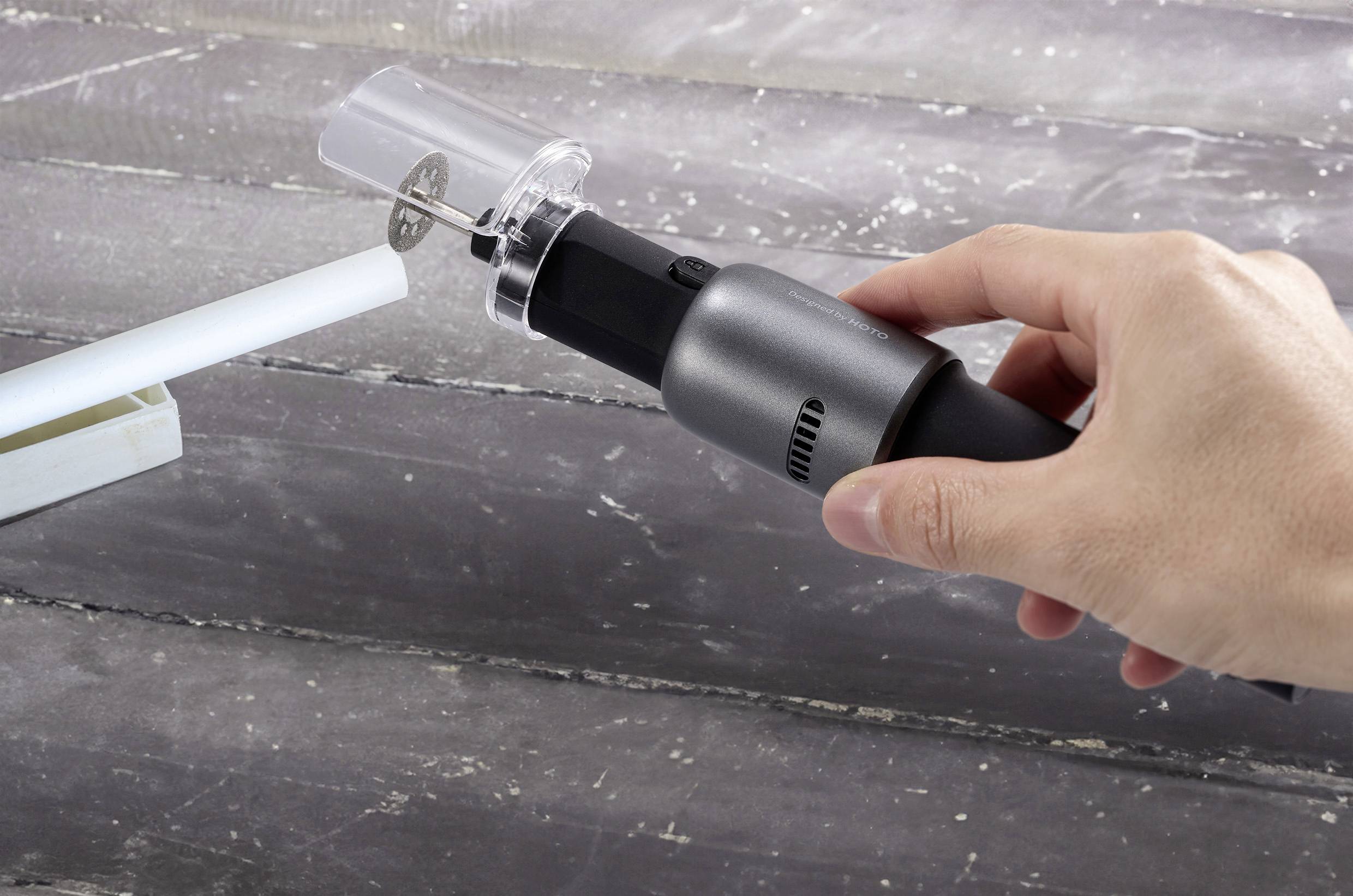 HOTO QWLDM001 Batteridriven slipmaskin 2000 mAh Li-Ion-5