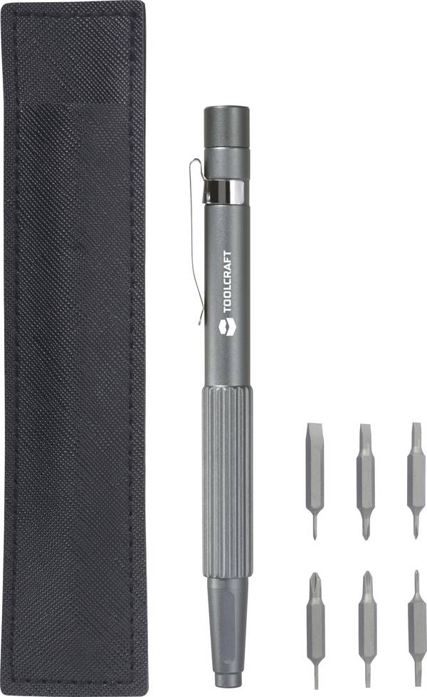 TOOLCRAFT Bitskruvmejsel Elektronik och finmekanik