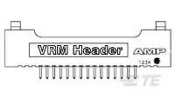 TE Connectivity 146205-1 Stiftlist 1 st Tube