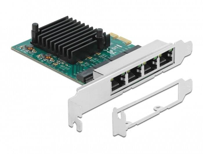 Delock 89025 PCI-Express-kort RJ45 PCIe-0