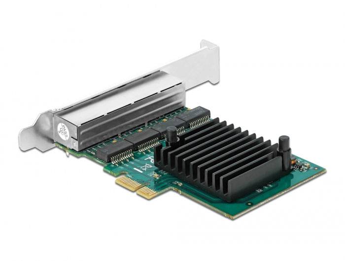 Delock 89025 PCI-Express-kort RJ45 PCIe-2