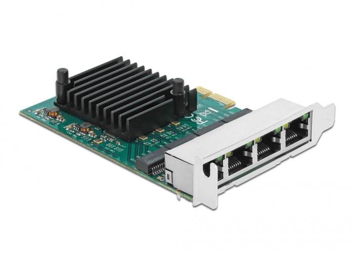 Delock 89025 PCI-Express-kort RJ45 PCIe-3