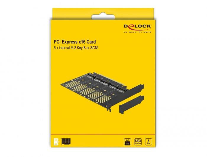 Delock 90435 PCI-Express-kort M.2 PCIe-5