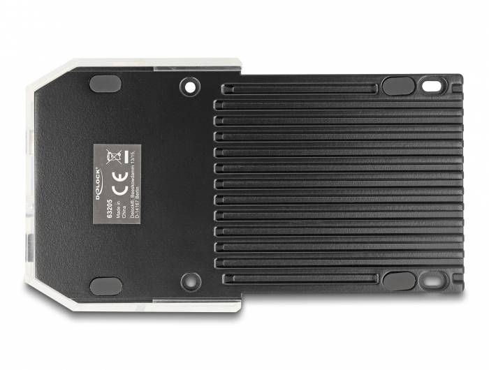 Delock 63205 USB-C®, SATA, DC-uttag 3,5 mm HDD-dockningsstation-4